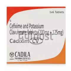 Cadixim CV 200 mg/125 mg Tablet