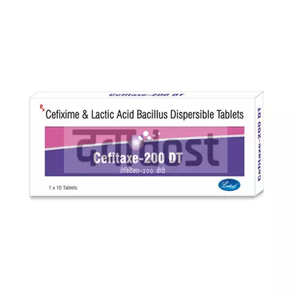 Cefitaxe 200mg Tablet DT