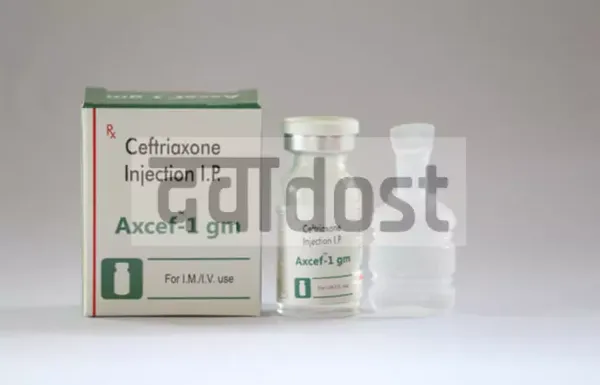 Axcef 1000mg Injection 1s