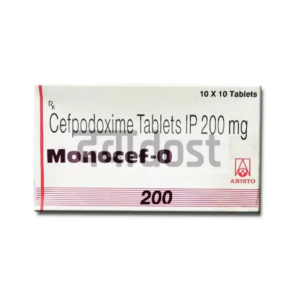 Monocef O 200mg Tablet 10s