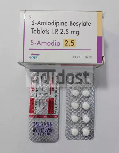 S-Amlode 2.5mg Tablet