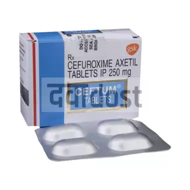 Ceftum 250mg Tablet 4s