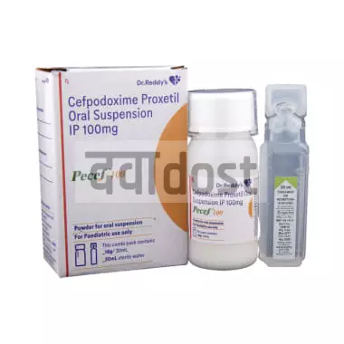 Pecef 100 Powder For Oral Suspension