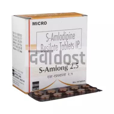 S-Amlong 2.5 Tablet