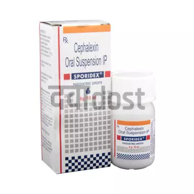 Sporidex 100mg Paediatric Drops