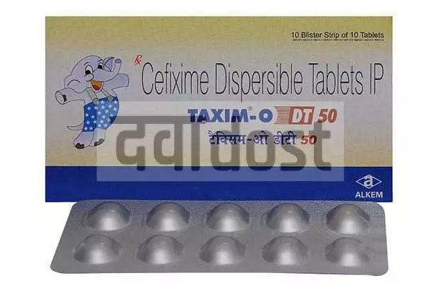 Taxim-O 50mg Tablet DT