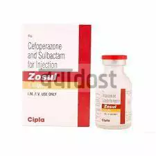 Zosul 500 mg/500 mg Injection 20ml