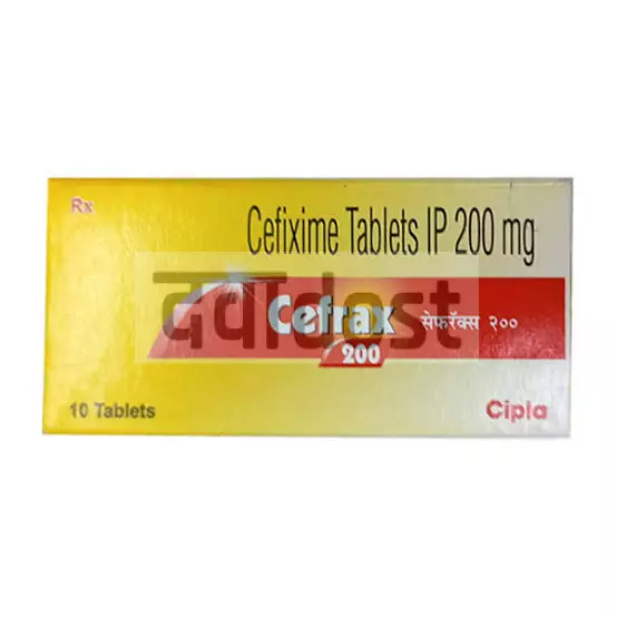 Cefrax 200mg Tablet