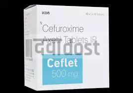 Ceflet 500mg Tablet