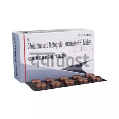 Cilacar M 10mg/25mg Tablet ER