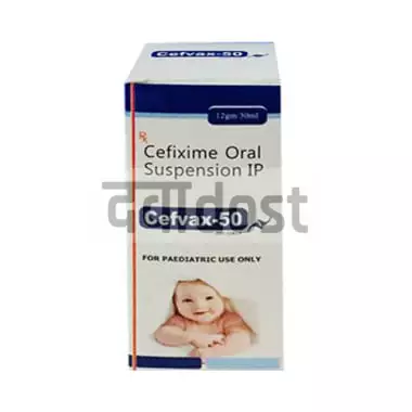 Cefvax 50 Dry Syrup