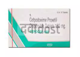 Cepocef 100mg Tablet DT