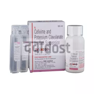 Zifi CV 50mg/31.25mg Dry Syrup 50ml