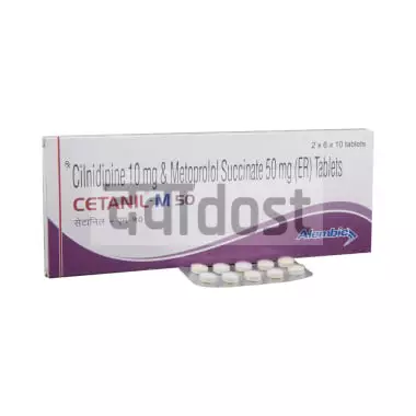 Cetanil M 10mg/50mg Tablet ER 10s