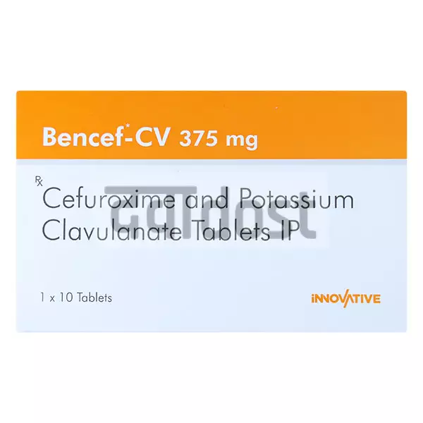 Bencef CV 250mg/125mg Tablet