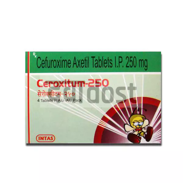 Ceroxitum 250mg Tablet 4s