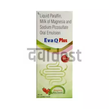 Eva Q Plus Oral Emulsion Strawberry Mint Sugar Free