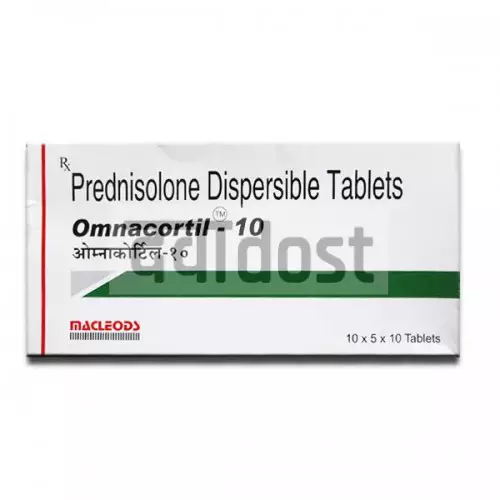 Omnacortil 10mg Tablet DT 10s