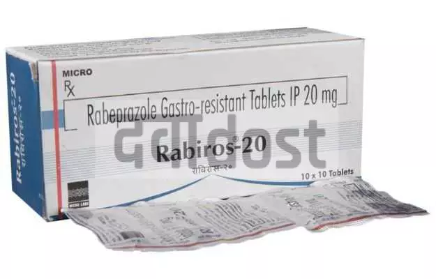 Rabiros IT 20 mg/150 mg Capsule