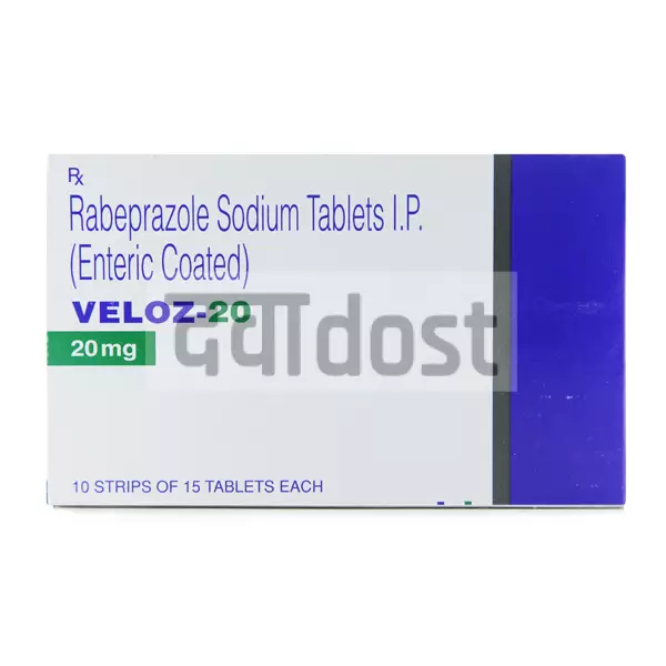 Veloz 20mg Tablet 15s