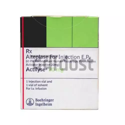 Actilyse 20mg Injection 20ml