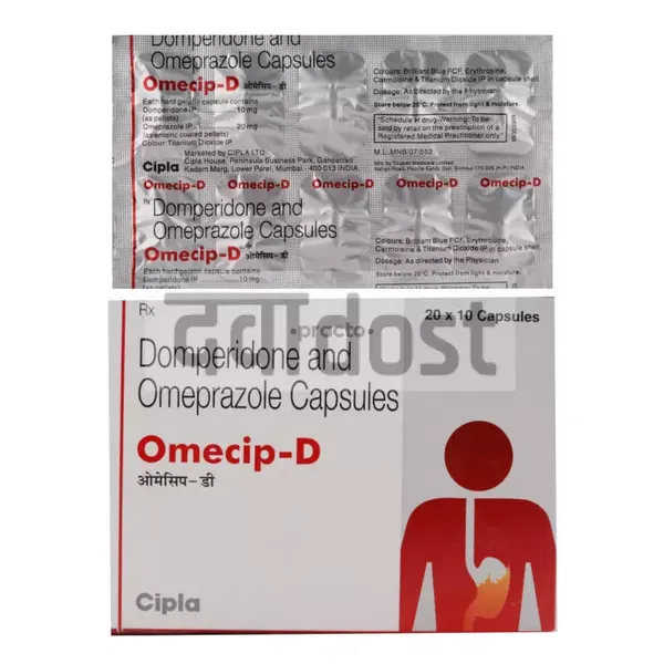 Omecip-D 30mg/20mg Capsule SR