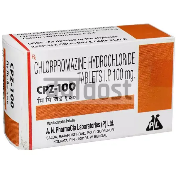 CPZ 100mg Tablet 10s