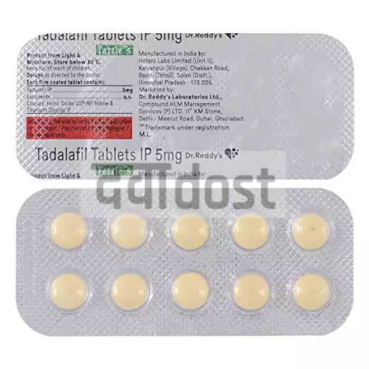 Tazzle 5mg Tablet 10s