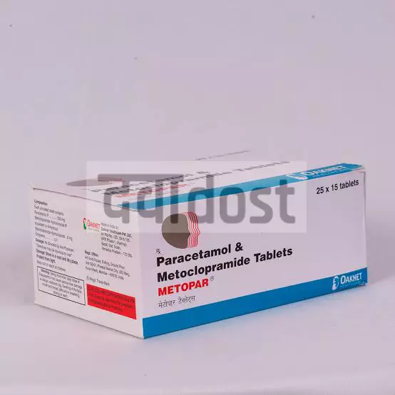 Metopar 5 mg/325 mg Tablet