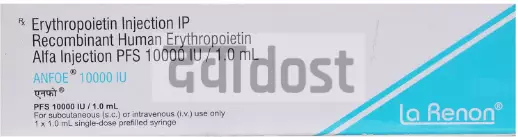 Anfoe 4000iu Prefilled Syringe 1ml