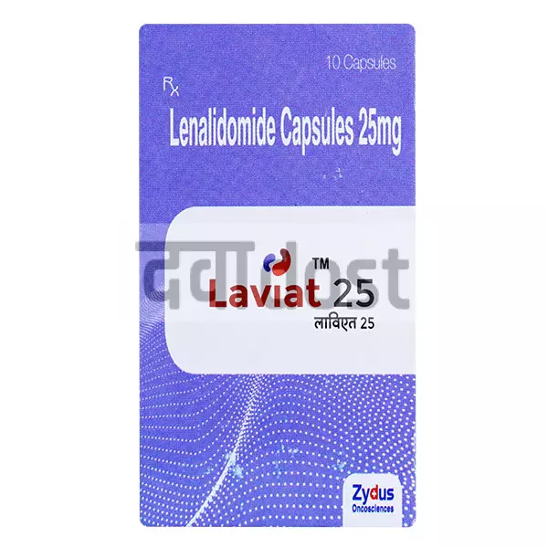 Laviat 25mg Capsule 10s