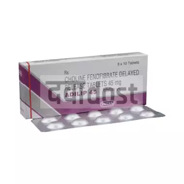 Adilip 45mg Tablet DR 10s