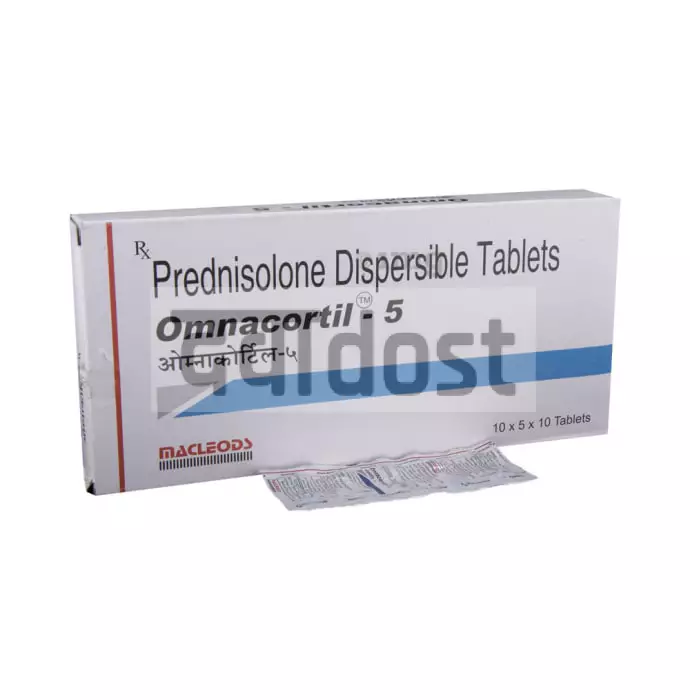 Omnacortil 5mg Tablet DT 10s