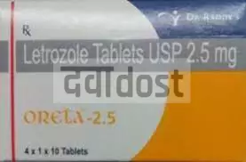 Oreta 2.5mg Tablet