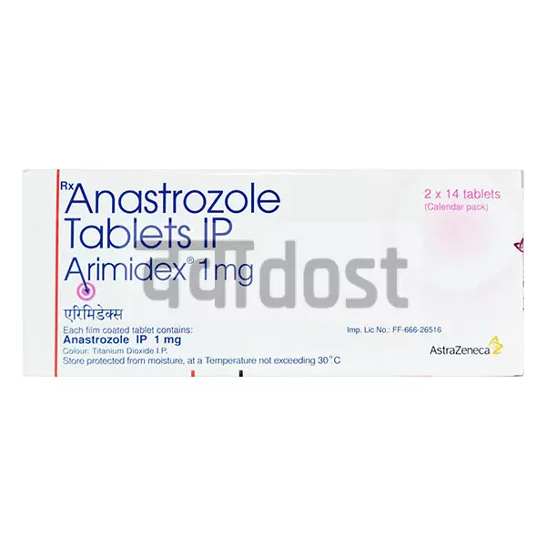 Arimidex 1mg Tablet 14s