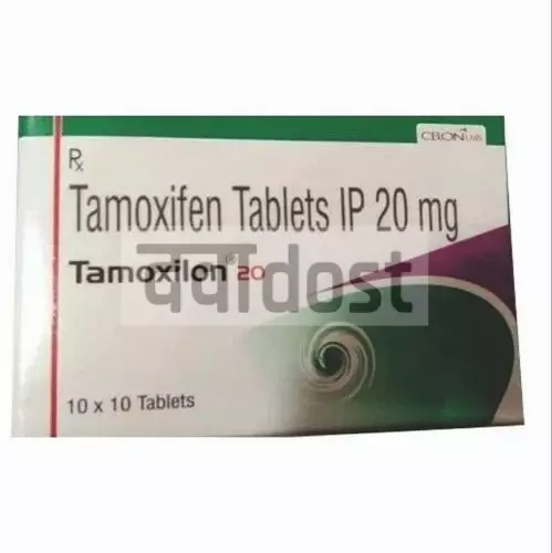 Tamoxilon 20mg Tablet 10s