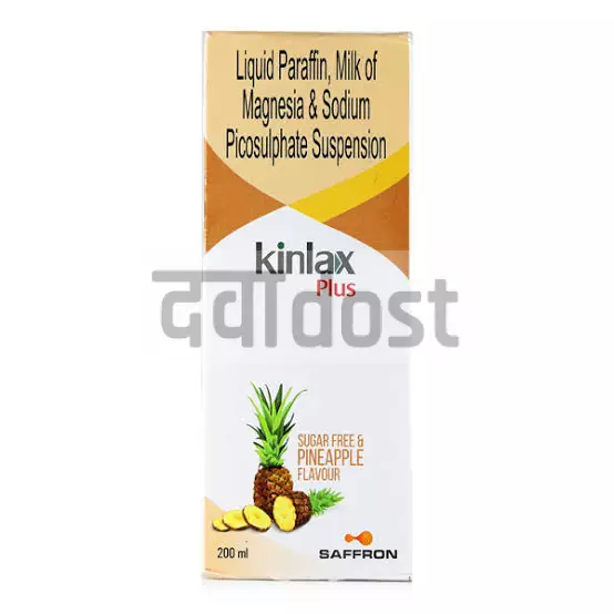 Kinlax Plus Sugar Free Syrup Pineapple