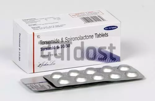 Torsimid-S 50mg/10mg Tablet