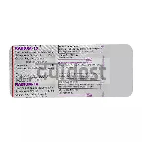 Rabium 10mg Tablet