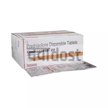 Omnacortil 20mg Tablet DT 10s