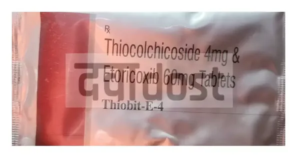 Thiobit E 60mg/4mg Tablet 10s