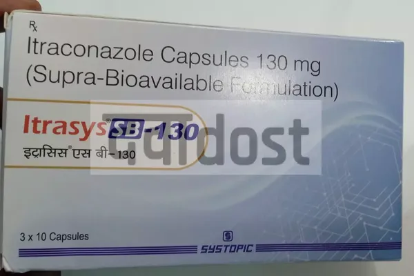 Itrasys SB 130mg Capsule 10s