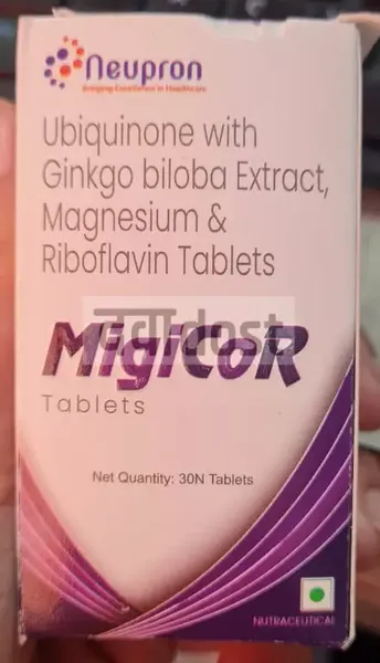 Migicor 85mg/120mg/800mg/30mg Tablet 30s