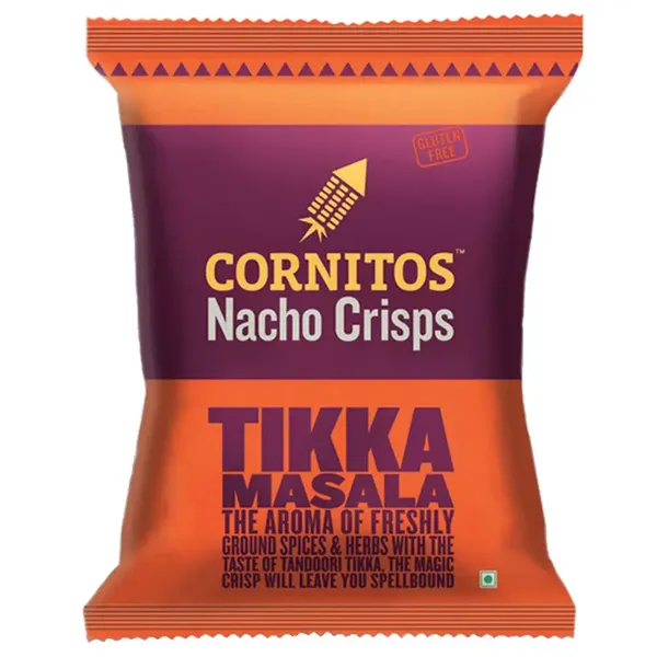 CORNITOS NACHO CHIPS TANGY MASALA 60GM