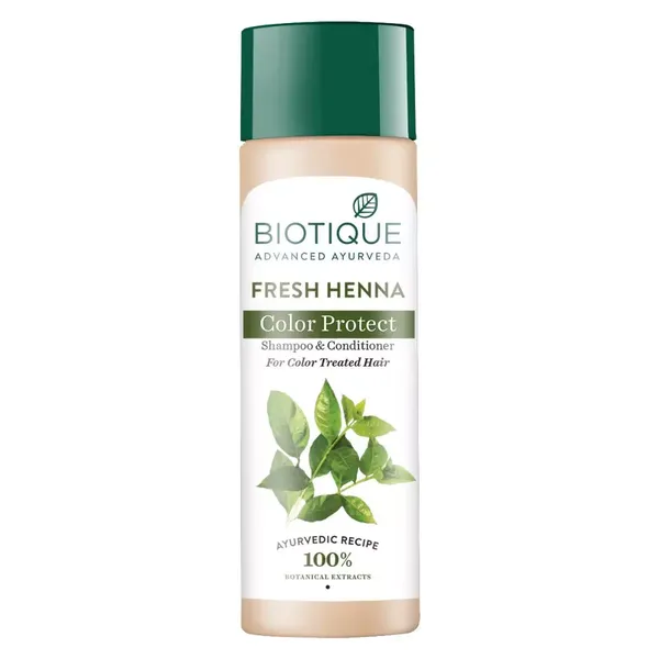 BIOT SHMP/COND BIO HEENA LEAF 190ML