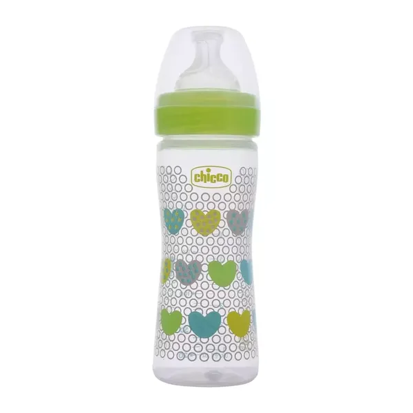 CHICCO FEED/BOTT GREEN 250ML