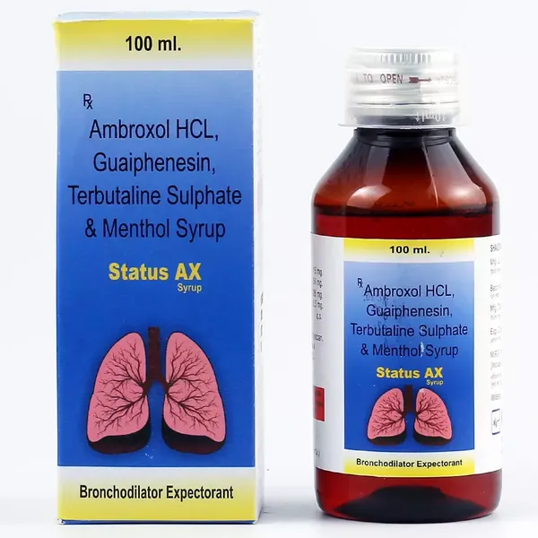 STATUS-AX COUGH SYP 100ML Upto 20.00% Off | Wellness Forever