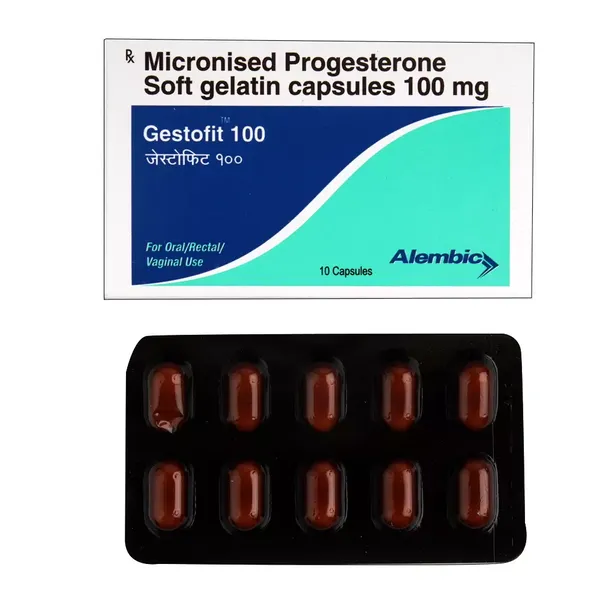 GESTOFIT 100MG 10CAP