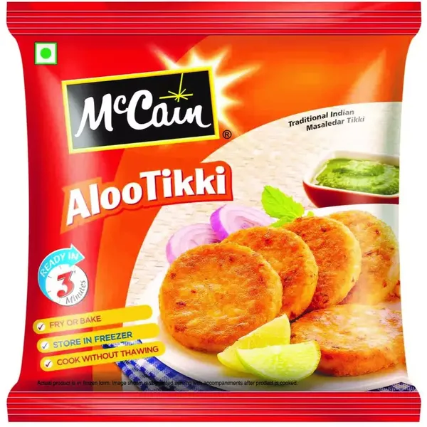 MCCAIN ALOO TIKKI 400GM