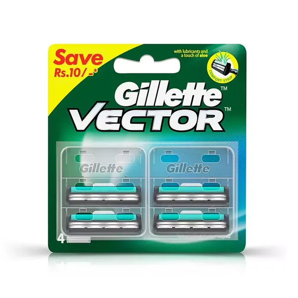 GILL SH/BLADE VECTOR PLUS 4PC